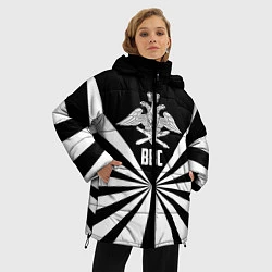 Куртка зимняя женская ВВС, цвет: 3D-черный — фото 2