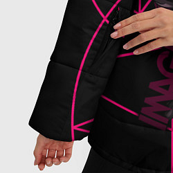 Куртка зимняя женская Imagine Dragons, цвет: 3D-черный — фото 2