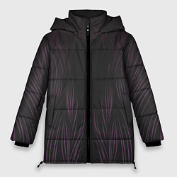 Куртка зимняя женская Фиолетовое пламя, цвет: 3D-светло-серый
