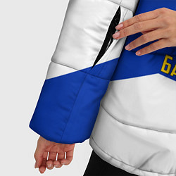 Куртка зимняя женская Балтийский флот ВМФ РФ, цвет: 3D-черный — фото 2