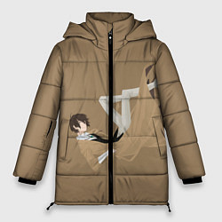 Куртка зимняя женская Osamu Dazai, цвет: 3D-красный