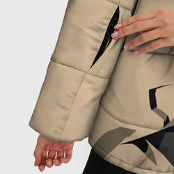 Куртка зимняя женская Osamu Dazai, цвет: 3D-красный — фото 2
