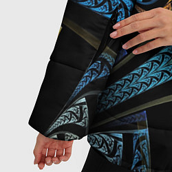 Куртка зимняя женская FRACTAL 2020, цвет: 3D-черный — фото 2
