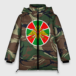 Куртка зимняя женская Пограничные Войска, цвет: 3D-светло-серый
