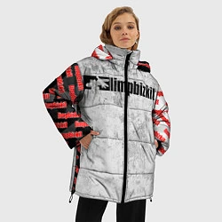 Куртка зимняя женская LIMP BIZKIT, цвет: 3D-красный — фото 2