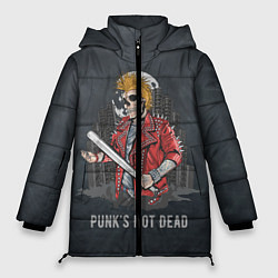 Куртка зимняя женская Punk??s Not Dead, цвет: 3D-черный