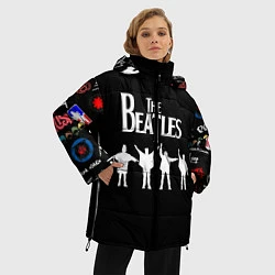 Куртка зимняя женская Beatles, цвет: 3D-черный — фото 2