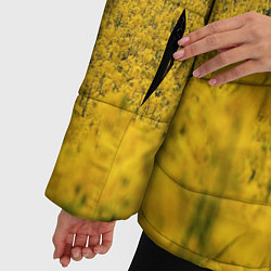 Куртка зимняя женская Рапсовое поле, цвет: 3D-черный — фото 2
