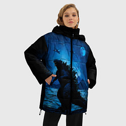 Куртка зимняя женская GODZILLA, цвет: 3D-светло-серый — фото 2