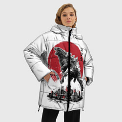 Куртка зимняя женская GODZILLA, цвет: 3D-черный — фото 2