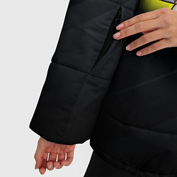 Куртка зимняя женская Соник и команда, цвет: 3D-черный — фото 2