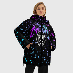 Куртка зимняя женская ПОШЛАЯ МОЛЛИ, цвет: 3D-черный — фото 2