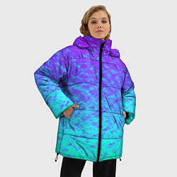 Куртка зимняя женская ПЕРЛАМУТР, цвет: 3D-черный — фото 2