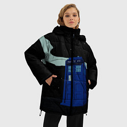 Куртка зимняя женская ТАРДИС, цвет: 3D-светло-серый — фото 2