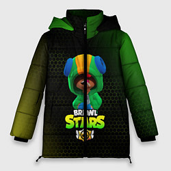 Куртка зимняя женская BRAWL STARS Leon, цвет: 3D-черный