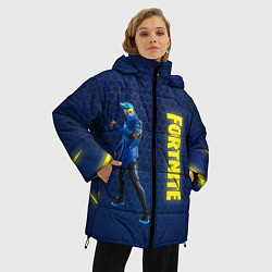 Куртка зимняя женская FORTNITE NINJA, цвет: 3D-светло-серый — фото 2