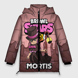 Куртка зимняя женская BRAWL STARS MORTIS, цвет: 3D-черный