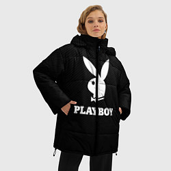 Куртка зимняя женская PLAYBOY, цвет: 3D-черный — фото 2