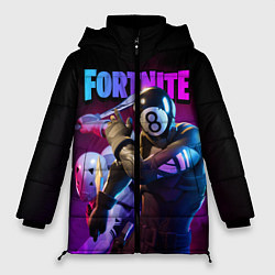 Куртка зимняя женская FORTNITE, цвет: 3D-черный