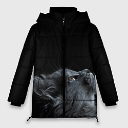 Куртка зимняя женская Морда, цвет: 3D-черный