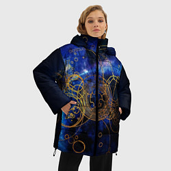 Куртка зимняя женская Space Geometry, цвет: 3D-черный — фото 2