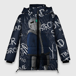 Куртка зимняя женская UNDERTALE, цвет: 3D-светло-серый