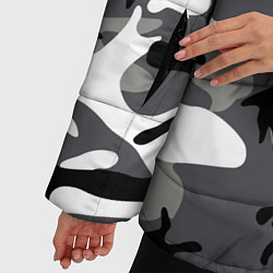Куртка зимняя женская Камуфляж Sabaton, цвет: 3D-черный — фото 2