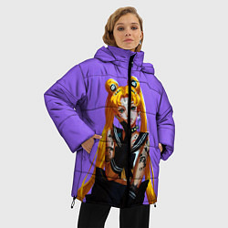 Куртка зимняя женская SAILOR MOON, цвет: 3D-черный — фото 2