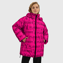 Куртка зимняя женская PLAYBOY, цвет: 3D-черный — фото 2