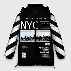 Куртка зимняя женская Off-White: NYC, цвет: 3D-черный