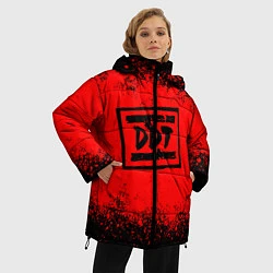 Куртка зимняя женская ДДТ Лого, цвет: 3D-черный — фото 2
