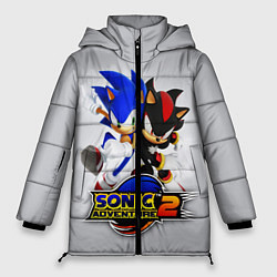Куртка зимняя женская SONIC & SHADOW, цвет: 3D-черный