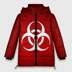 Куртка зимняя женская Plague Inc, цвет: 3D-светло-серый