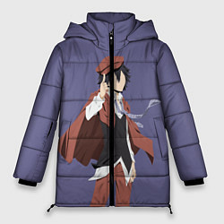 Куртка зимняя женская Ranpo Edogawa, цвет: 3D-светло-серый