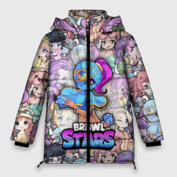 Куртка зимняя женская BrawlStars Girls Oko, цвет: 3D-черный