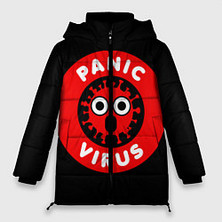 Куртка зимняя женская Panic Virus, цвет: 3D-черный