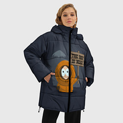 Куртка зимняя женская Kenny, цвет: 3D-черный — фото 2