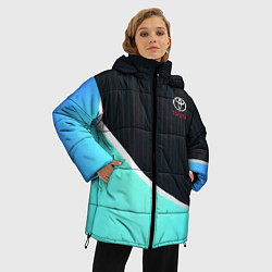 Куртка зимняя женская TOYOTA, цвет: 3D-красный — фото 2