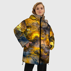 Куртка зимняя женская Shine, цвет: 3D-черный — фото 2