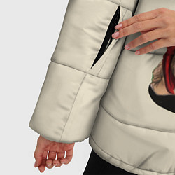 Куртка зимняя женская Настоящие Черепашки, цвет: 3D-черный — фото 2