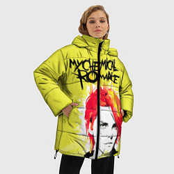Куртка зимняя женская My Chemical Romance, цвет: 3D-красный — фото 2