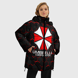 Куртка зимняя женская UMBRELLA CORP, цвет: 3D-светло-серый — фото 2