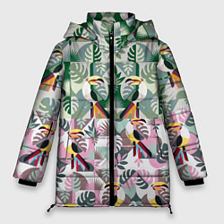 Куртка зимняя женская Туканы, цвет: 3D-черный