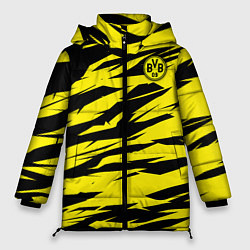 Куртка зимняя женская FC Borussia, цвет: 3D-красный
