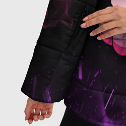 Куртка зимняя женская Бравл Старс Сэнди, цвет: 3D-светло-серый — фото 2