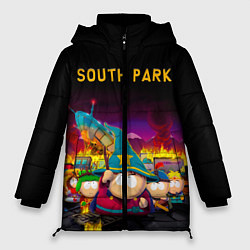 Куртка зимняя женская Южный Парк, цвет: 3D-красный