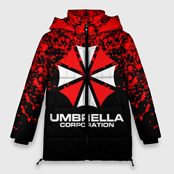 Куртка зимняя женская Umbrella Corporation, цвет: 3D-черный