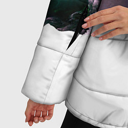 Куртка зимняя женская Smoky dreams, цвет: 3D-черный — фото 2