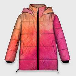Женская зимняя куртка Краски