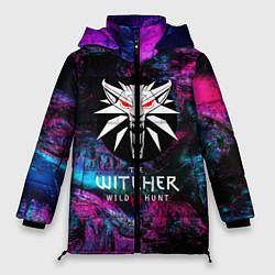 Куртка зимняя женская The Witcher 3, цвет: 3D-черный